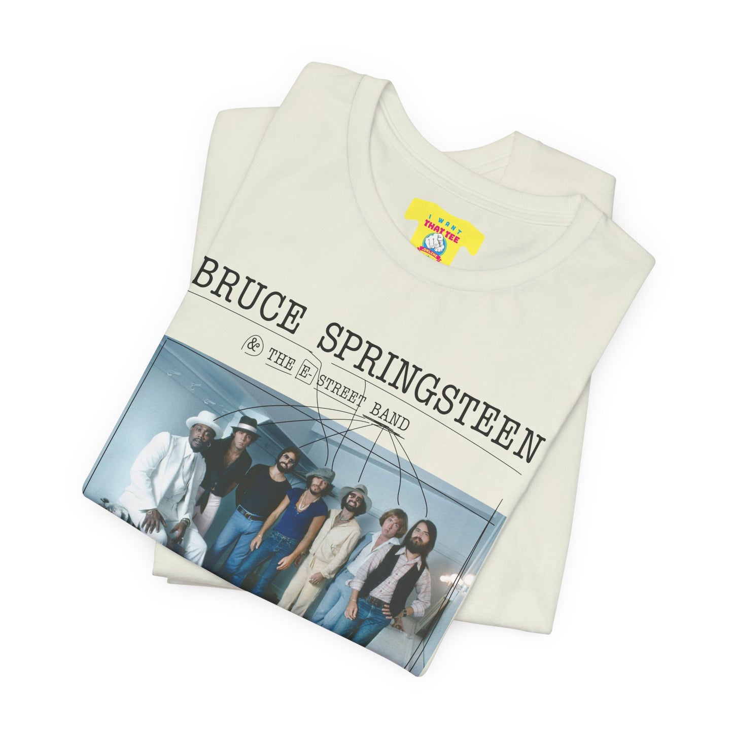 BRUCE SPRINGSTEEN & THE E-STREET BAND (Unisex Jersey Short Sleeve Tee)