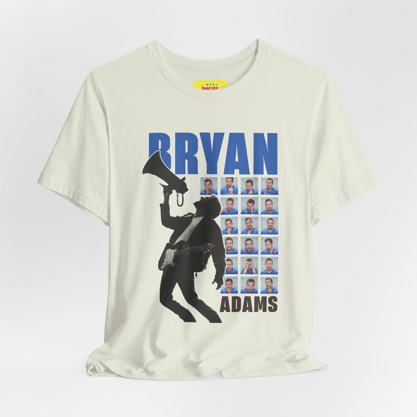 BRYAN ADAMS - ADAM SANDLER JOKE (Unisex Jersey Short Sleeve Tee)