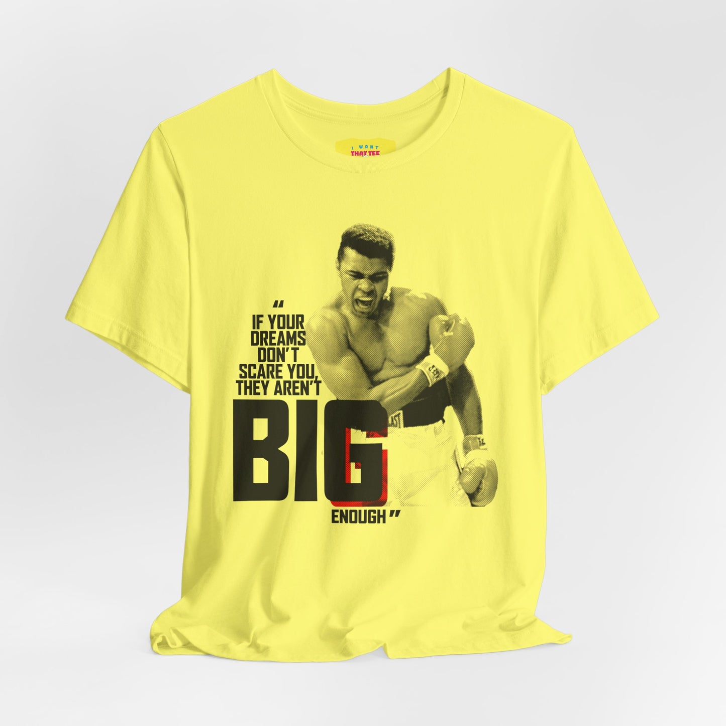 MUHAMMAD ALI QUOTE (Unisex Softstyle T-Shirt)