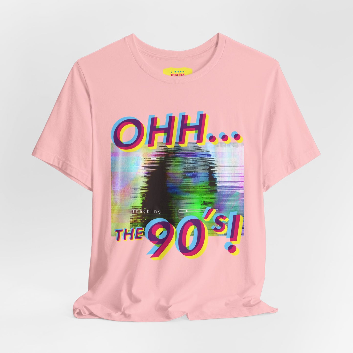 OHH... THE 90's - PORN CODER JOKE (Unisex Jersey Short Sleeve Tee)