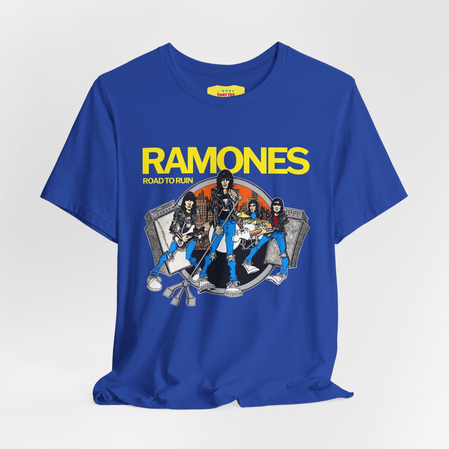 RAMONES ROAD TO RUIN COVER ALBUM (Unisex Softstyle T-Shirt)