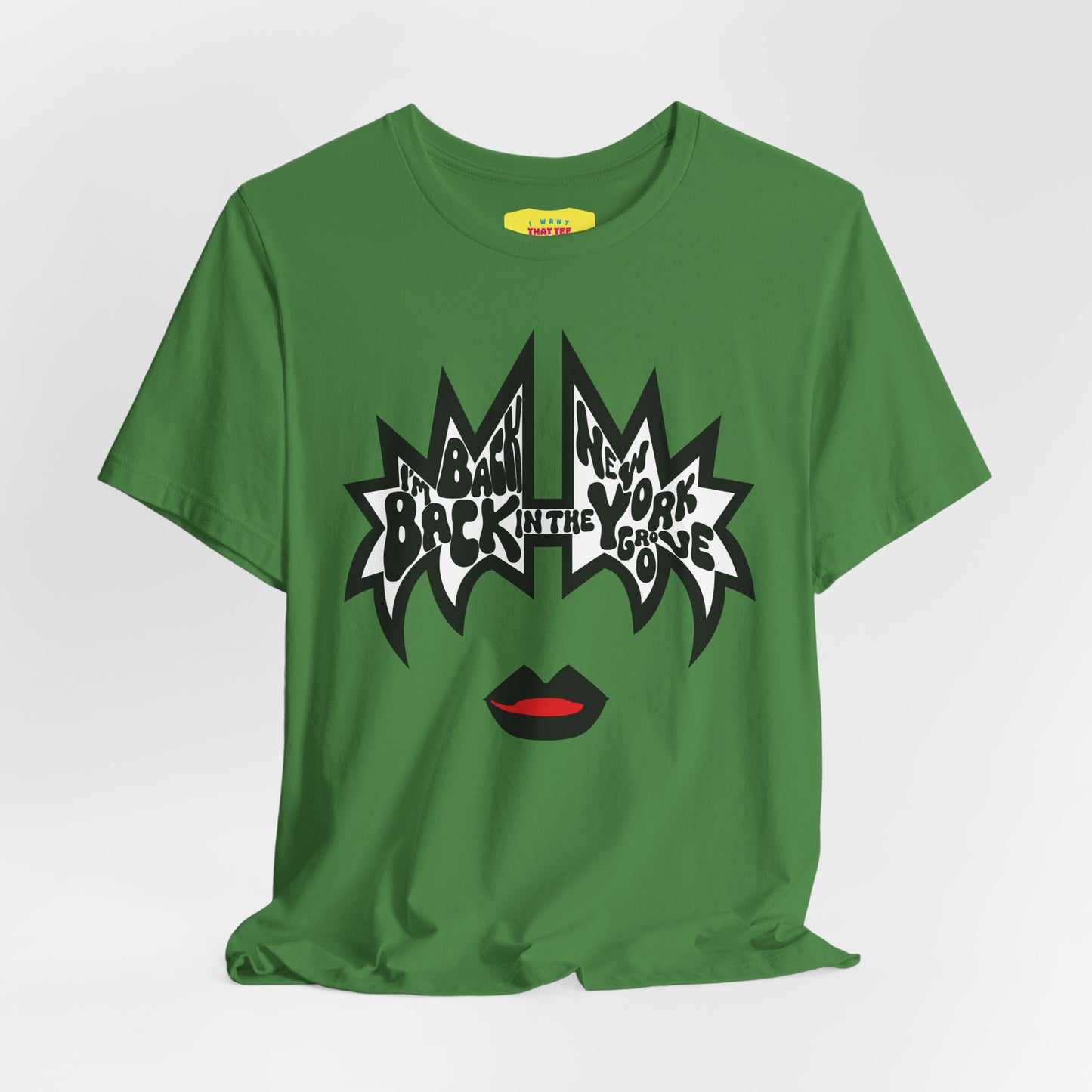 BACK IN THE NY GROOVE - KISS / ACE FREHLEY ( Unisex Jersey Short Sleeve Tee)