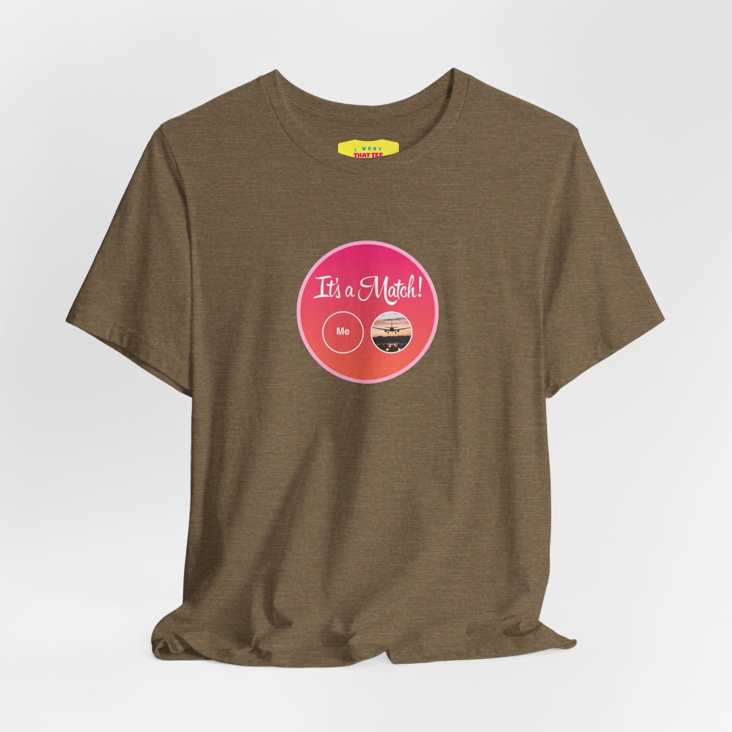 TRAVEL TINDER MATCH (Unisex Softstyle T-Shirt)