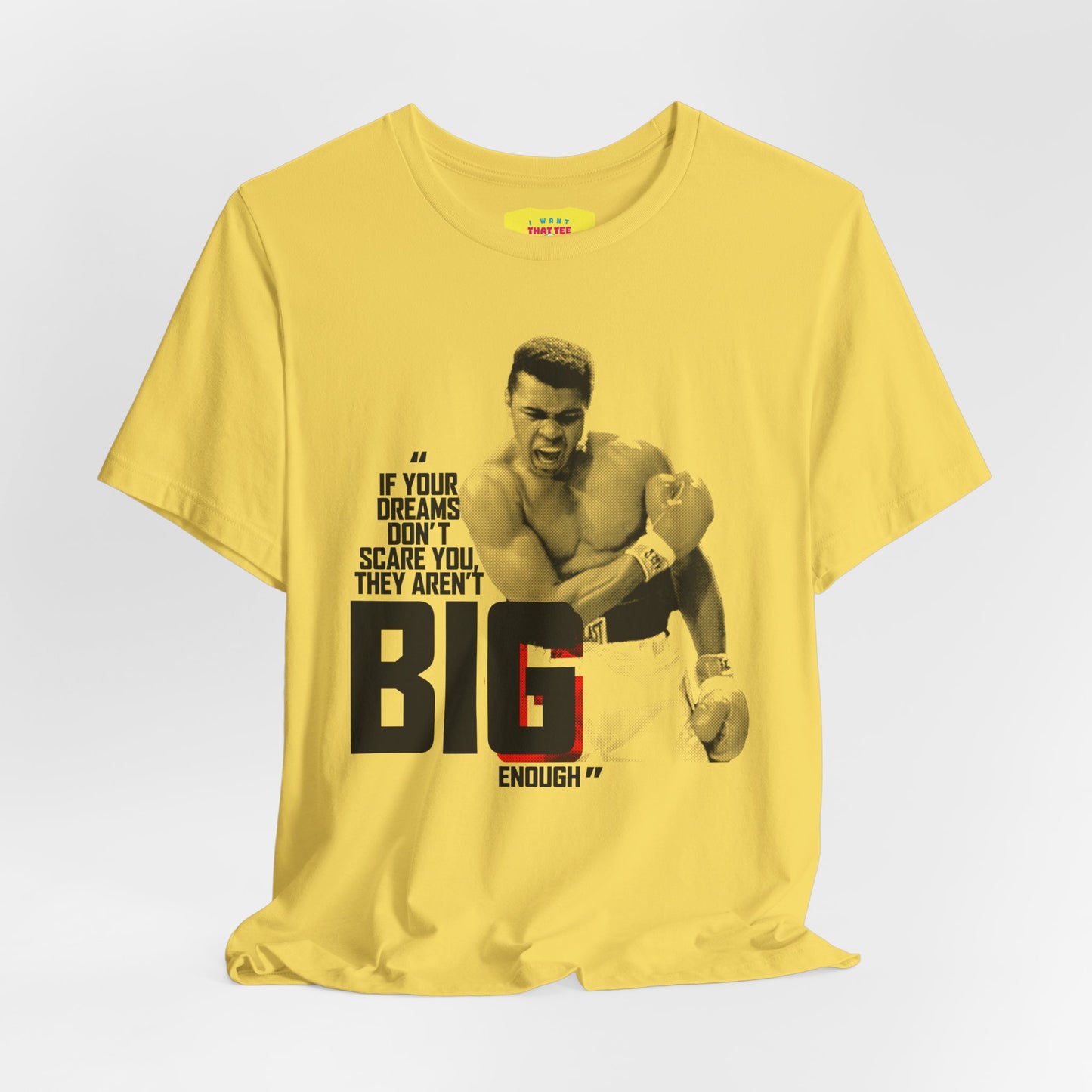 MUHAMMAD ALI QUOTE (Unisex Softstyle T-Shirt)