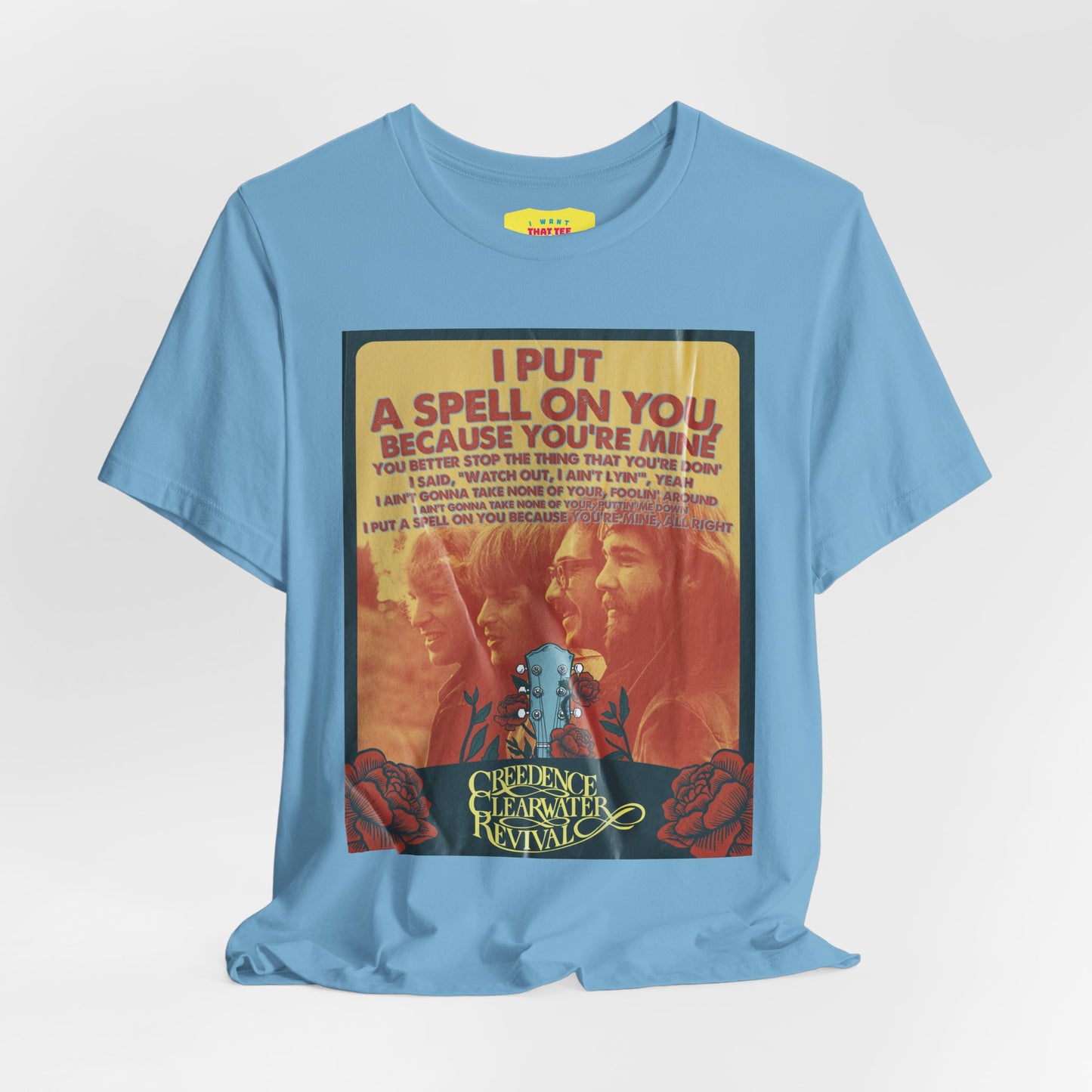 I PUT A SPELL ON YOU - CREDENCE CLEARWATER REVIVAL (Unisex Jersey Short Sleeve Tee)