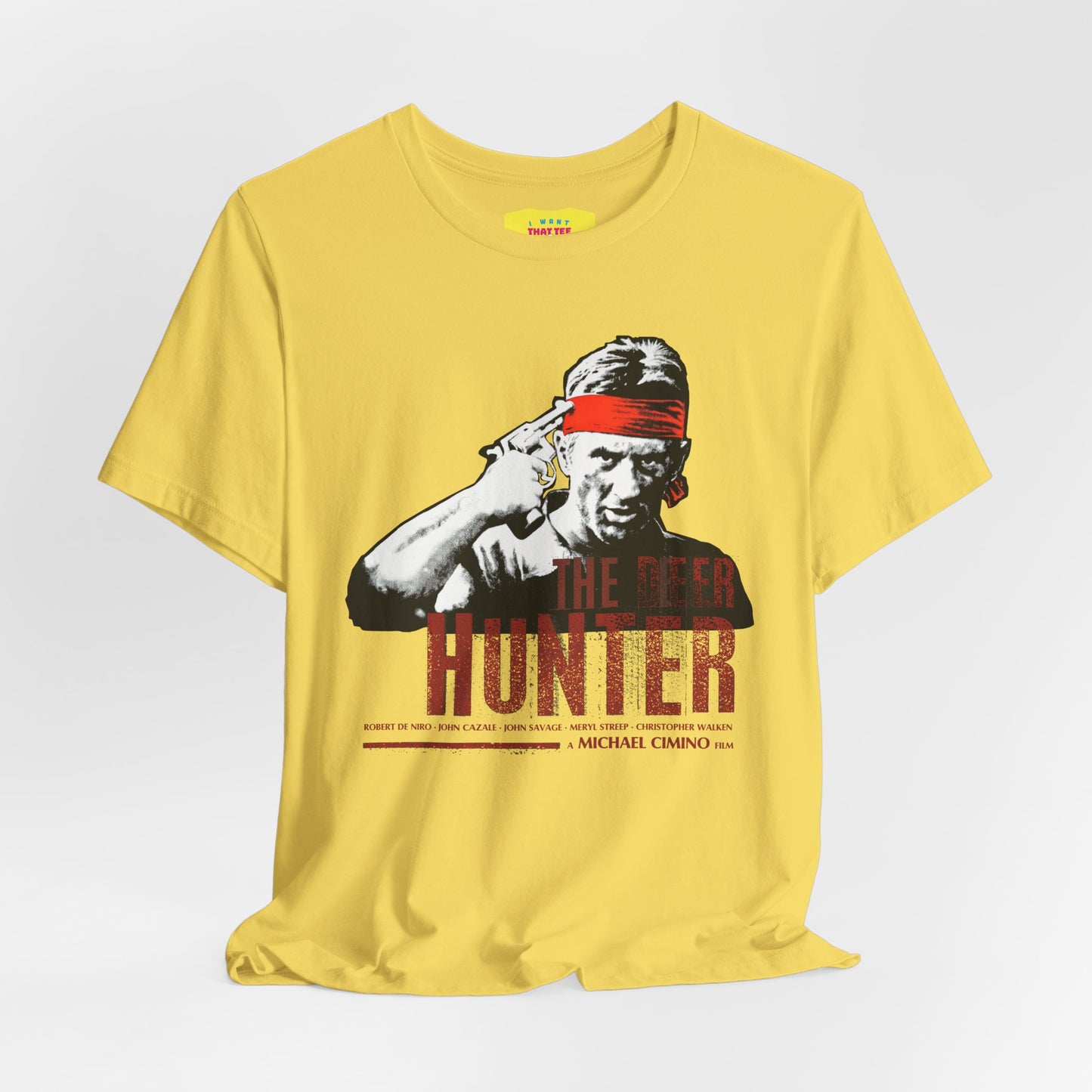 THE DEERHUNTER - A MICHAEL CIMINO FILM (Unisex Jersey Short Sleeve Tee)