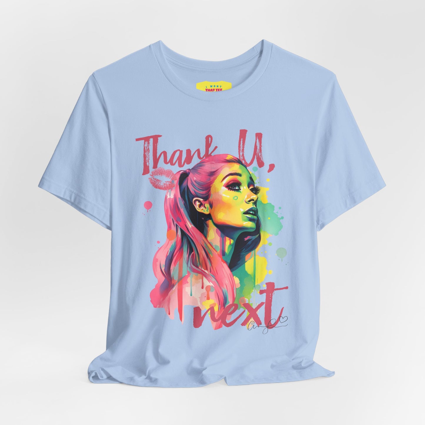 ARlANA GRANDE - THANK U, NEXT (Unisex Jersey Short Sleeve Tee)