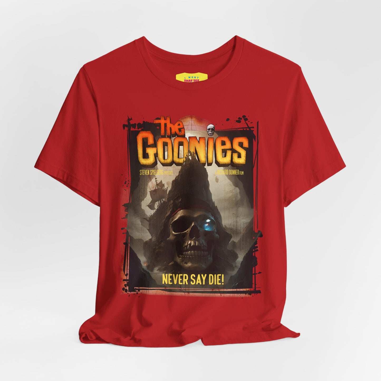 THE GOONIES NEVER SAY DIE! (Unisex Jersey Short Sleeve Tee)