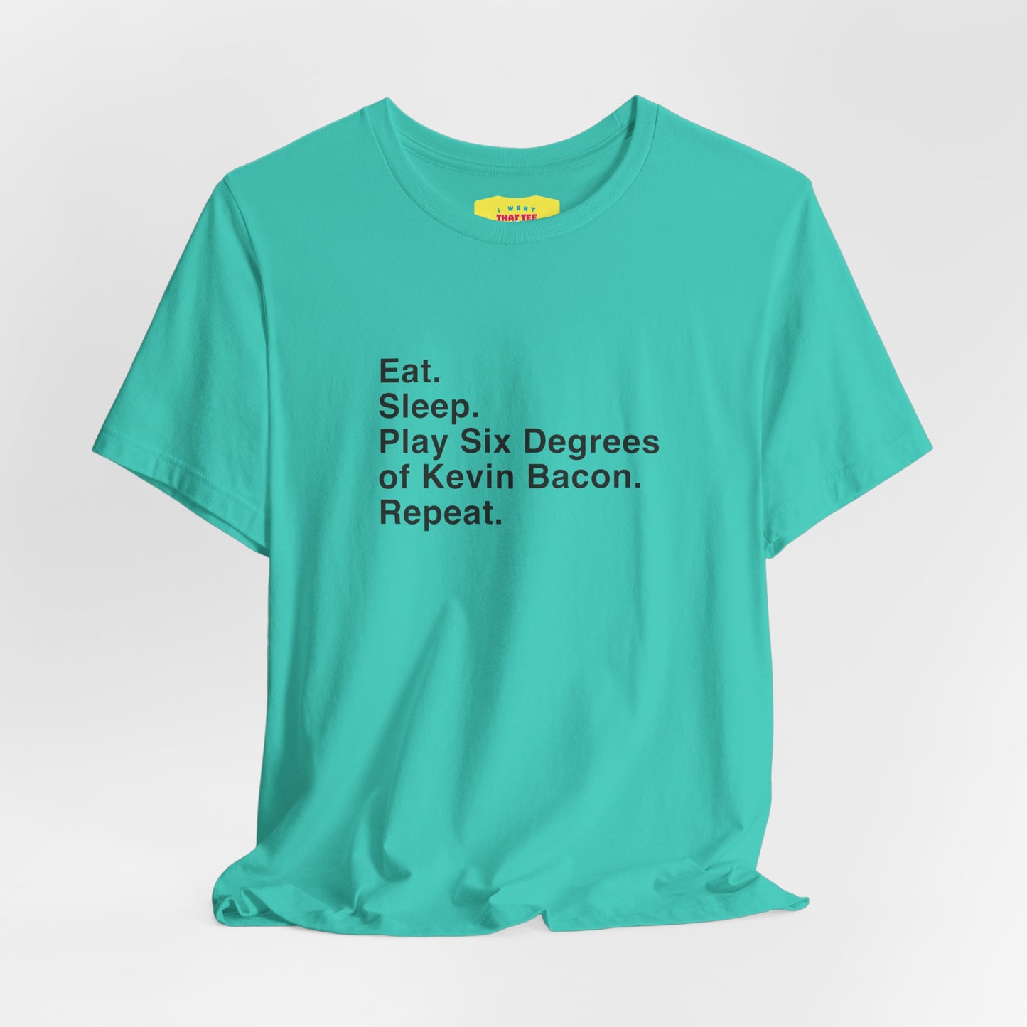 LIFE INSTRUCTIONS - SIX DEGREES OF KEVIN BACON (Unisex Softstyle T-Shirt)