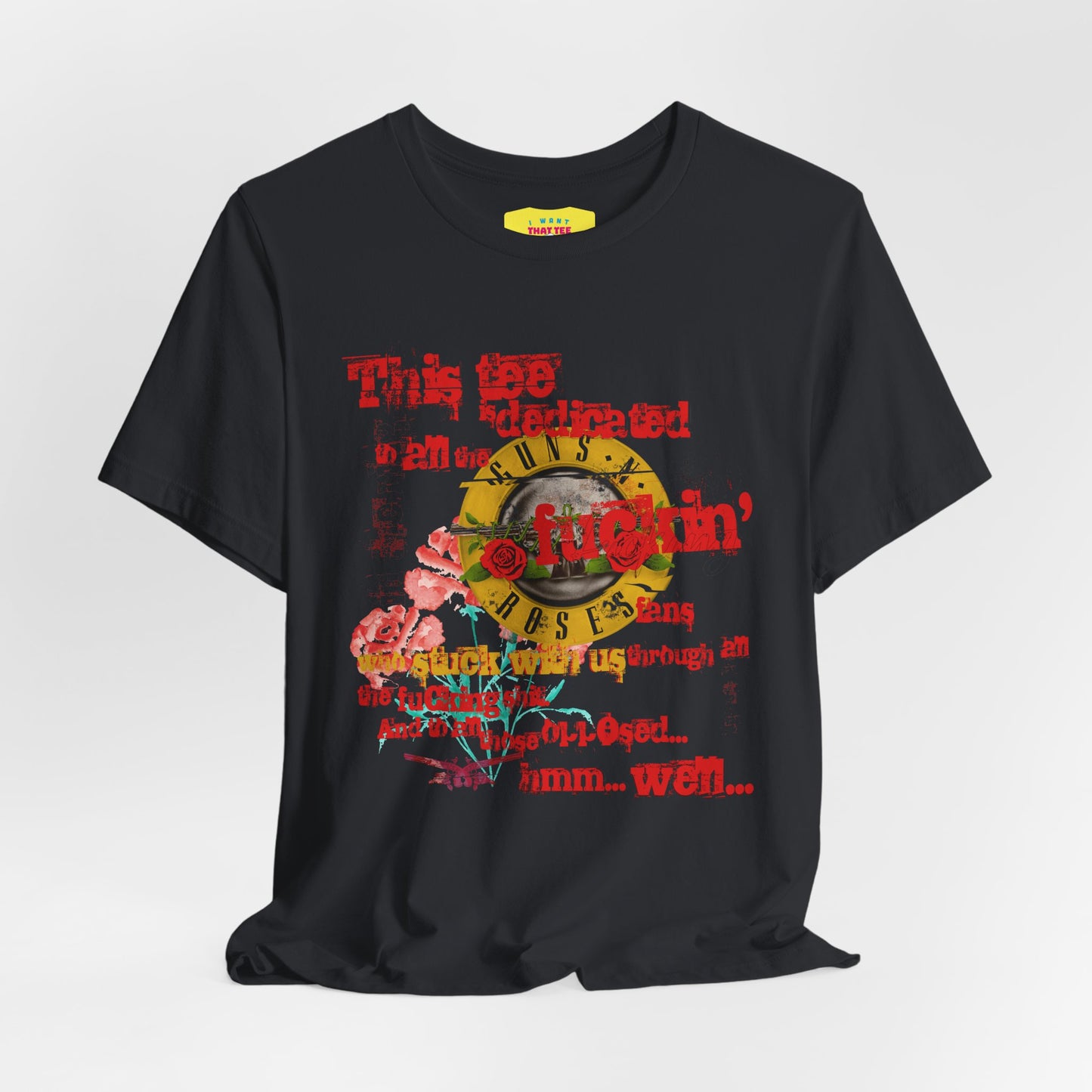 GUNS N ROSES - GET IN THE RING (Unisex Softstyle T-Shirt)