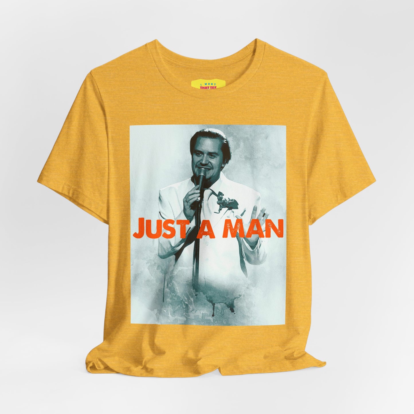 JUST A MAN - MIKE PATTON/FAITH NO MORE (Unisex Jersey Short Sleeve Tee)