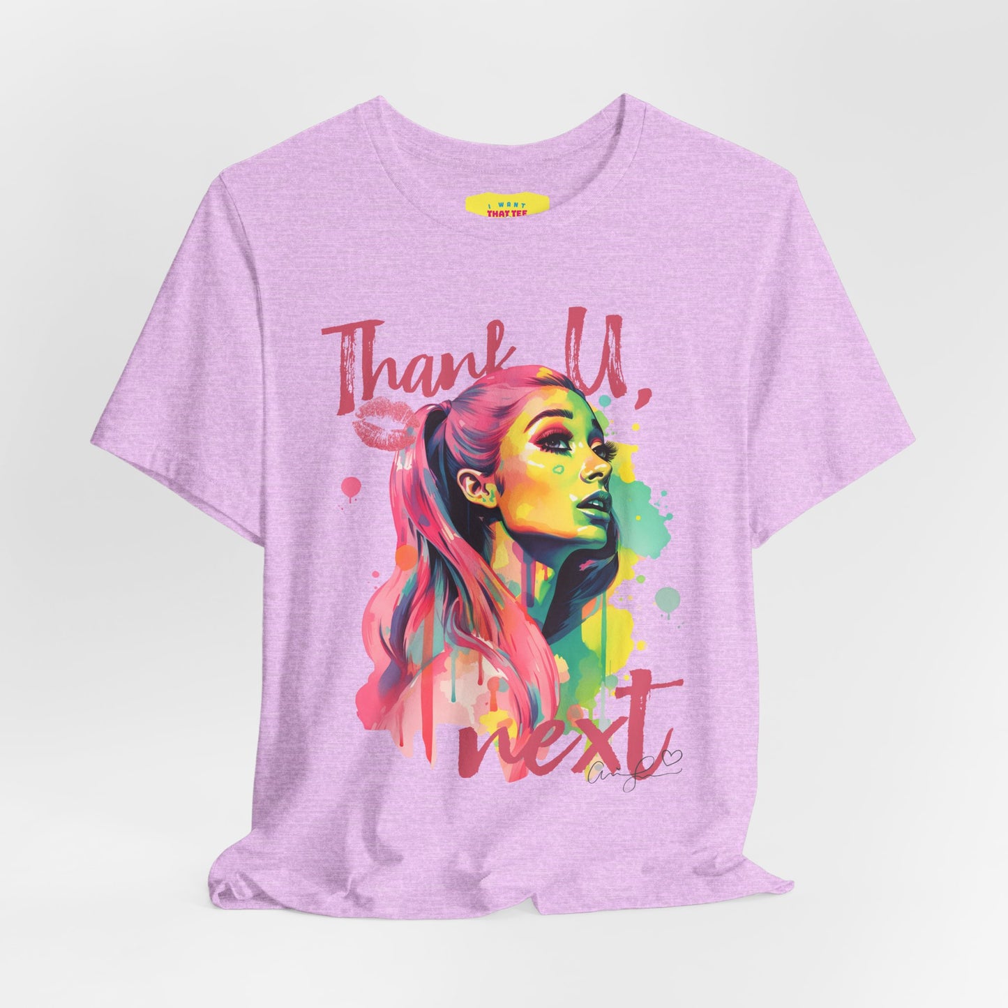 ARlANA GRANDE - THANK U, NEXT (Unisex Jersey Short Sleeve Tee)