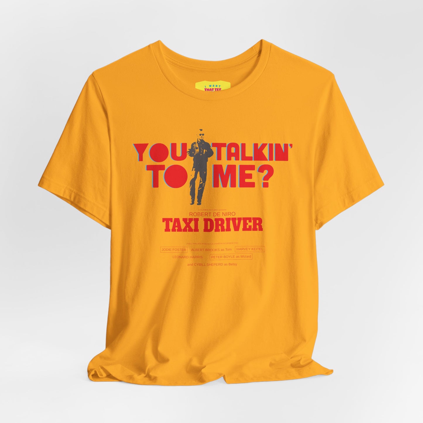 YOU TALKIN' TO ME? - TAXI DRIVER QUOTE (Unisex Jersey Short Sleeve Tee)