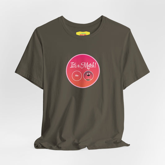 WINE TINDER MATCH (Unisex Softstyle T-Shirt)