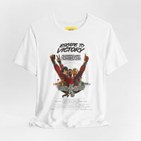 ESCAPE TO VICTORY - MOVIE POSTER (Unisex Jersey Short Sleeve Tee)