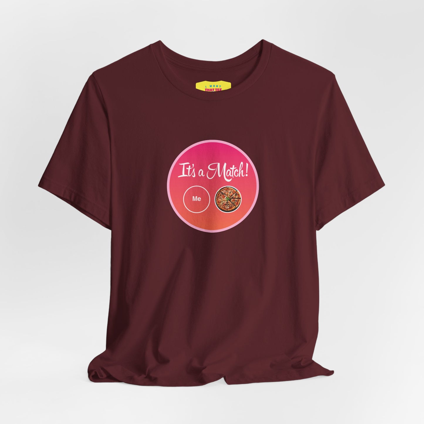 PIZZA TINDER MATCH (Unisex Softstyle T-Shirt)