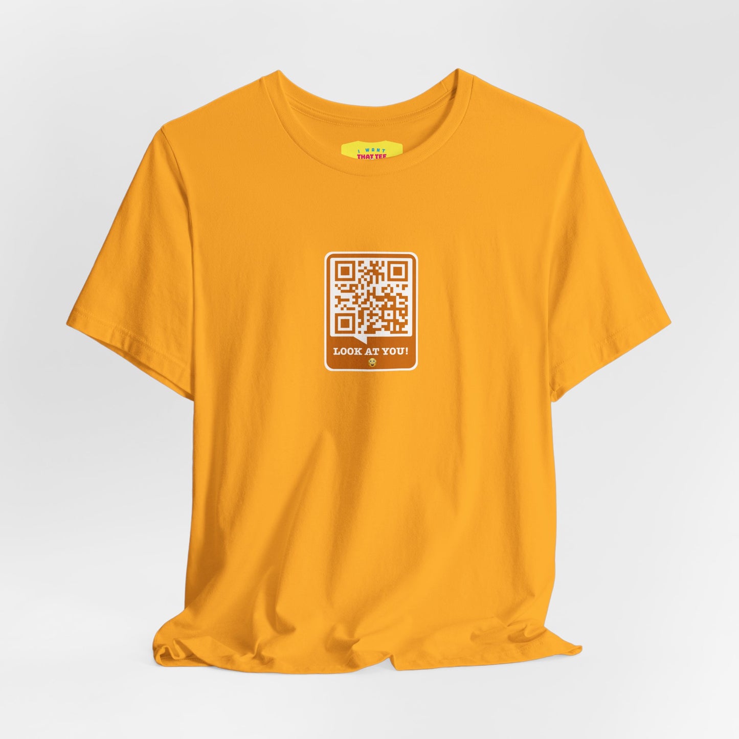 LOOK AT YOU! - PORN QR JOKE (Unisex Softstyle T-Shirt)