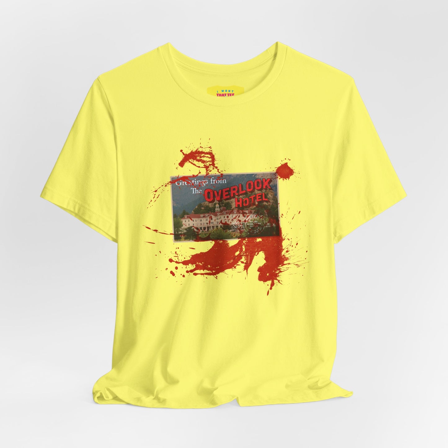 WELCOME TO OVERLOOK HOTEL - THE SHINNING (Unisex Softstyle T-Shirt)