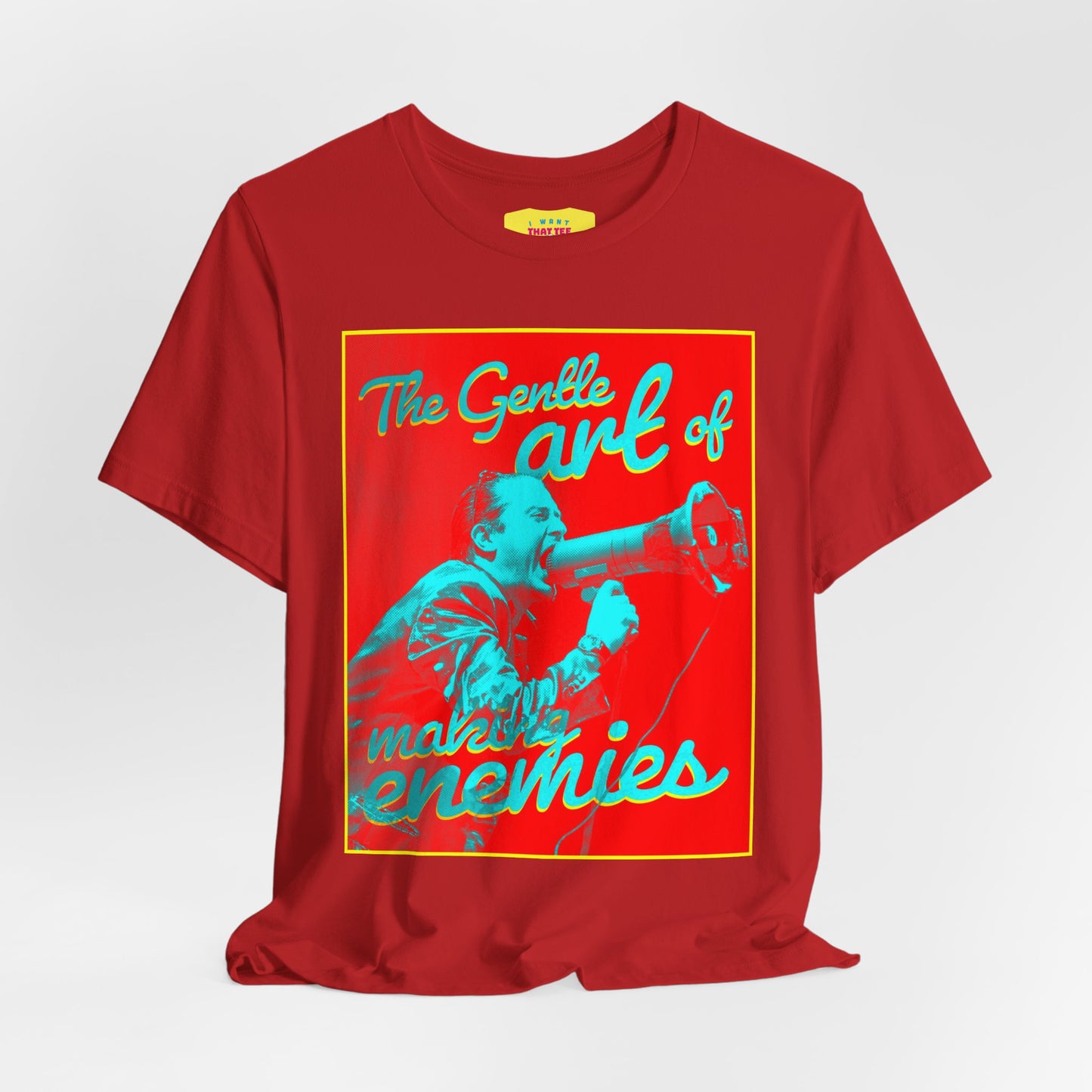 THE GENTLE ART OF MAKING ENEMIES - FAITH NO MORE (Unisex Jersey Short Sleeve Tee)