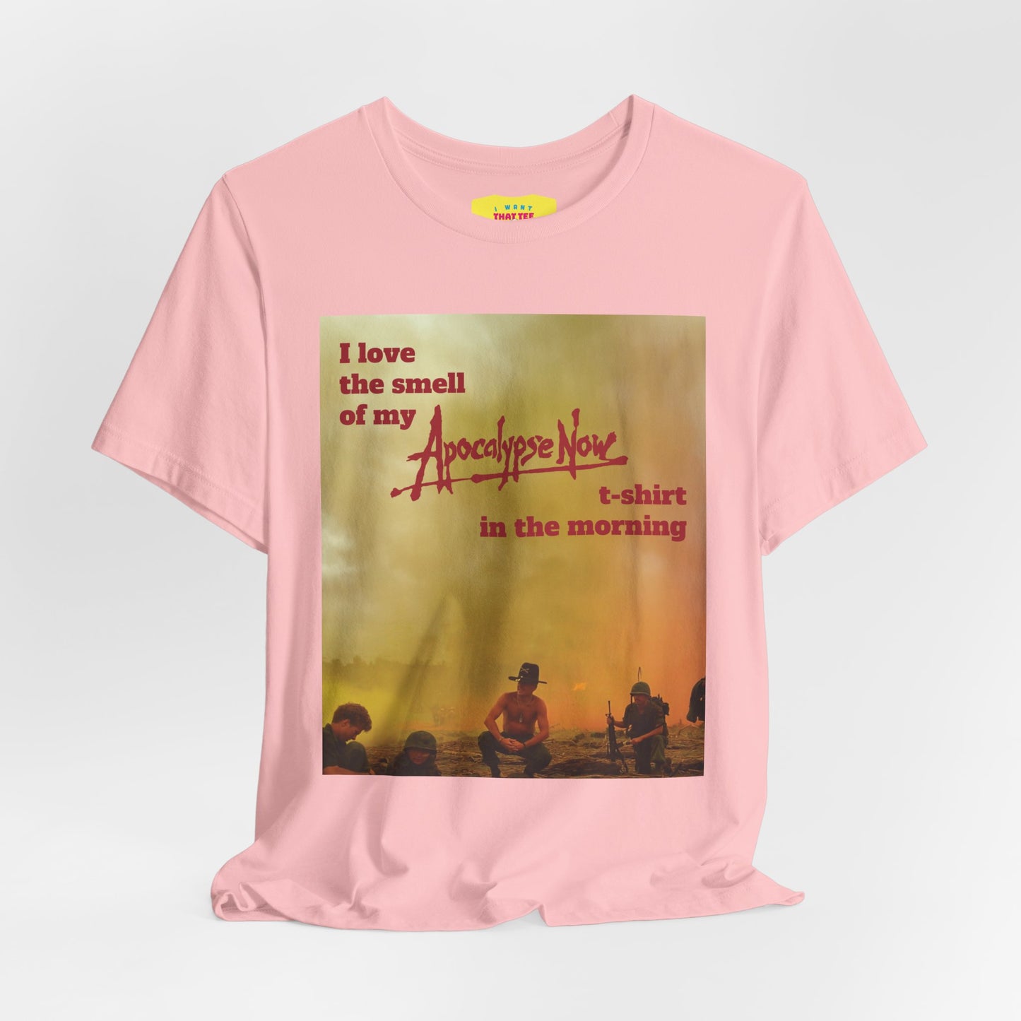 APOCALYPSE NOW QUOTE JOKE (Unisex Jersey Short Sleeve Tee)