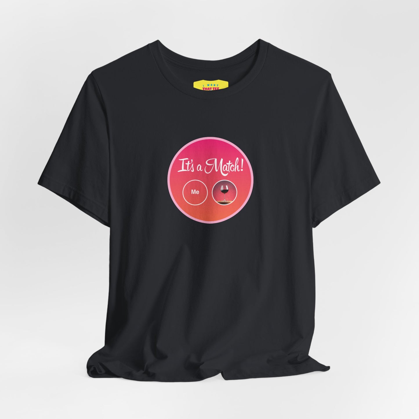 WINE TINDER MATCH (Unisex Softstyle T-Shirt)