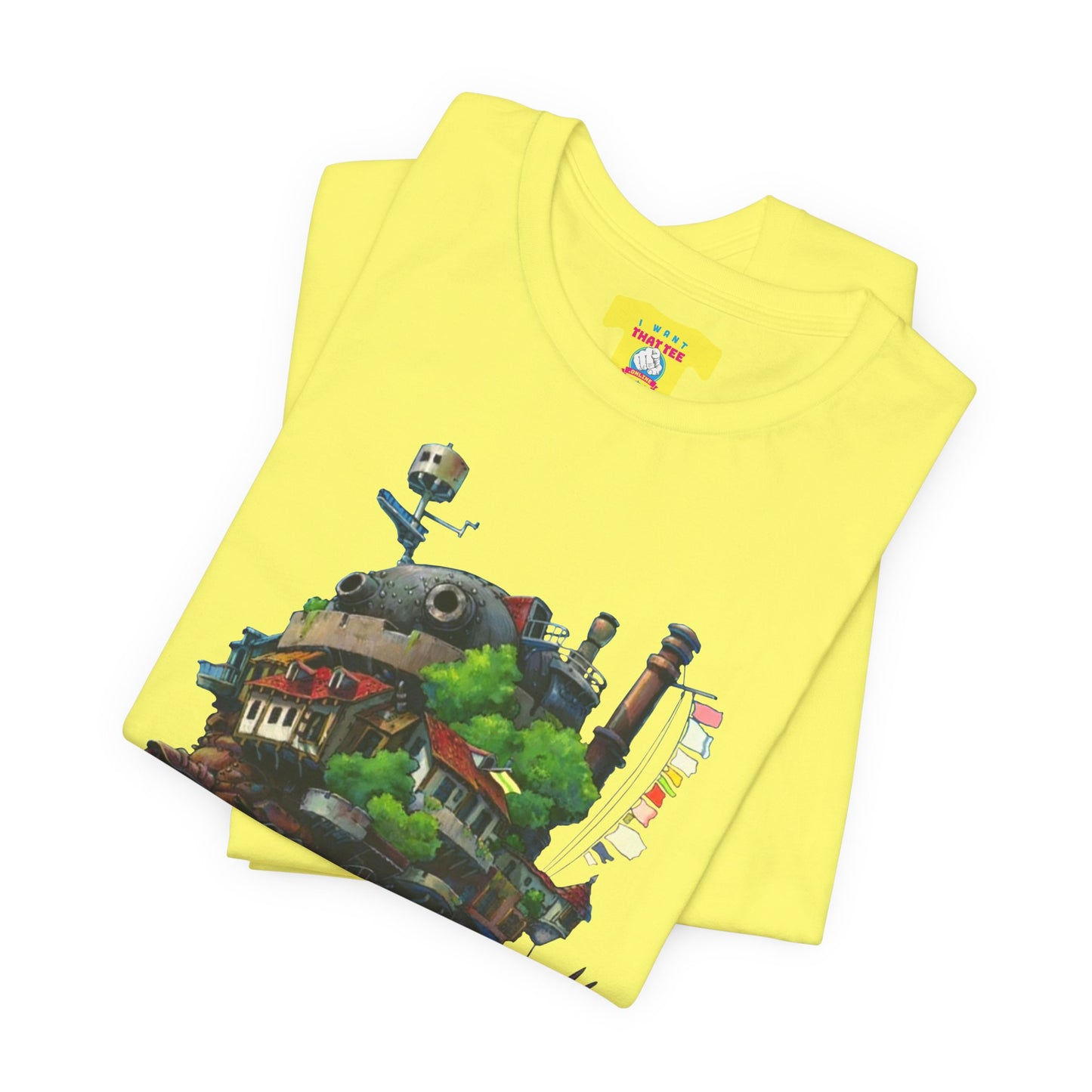 HOWL'S MOVING CASTLE (Unisex Jersey Short Sleeve Tee)