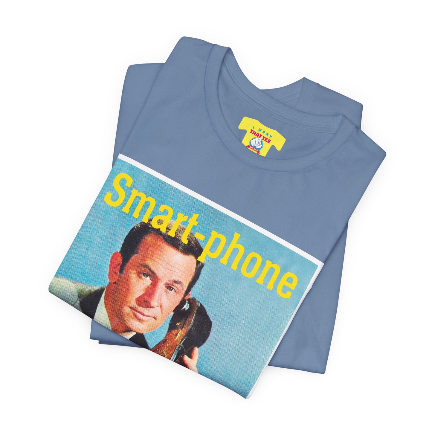 SMARTPHONE - MAXWELL SMART JOKE (Unisex Jersey Short Sleeve Tee)