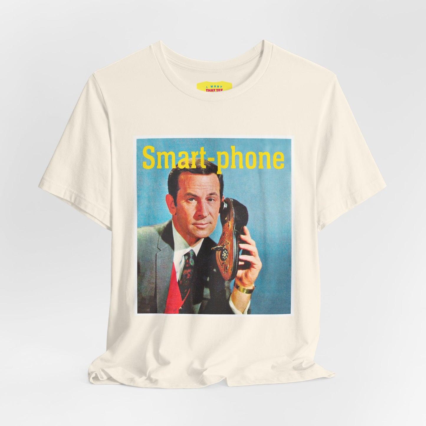 SMARTPHONE - MAXWELL SMART JOKE (Unisex Jersey Short Sleeve Tee)