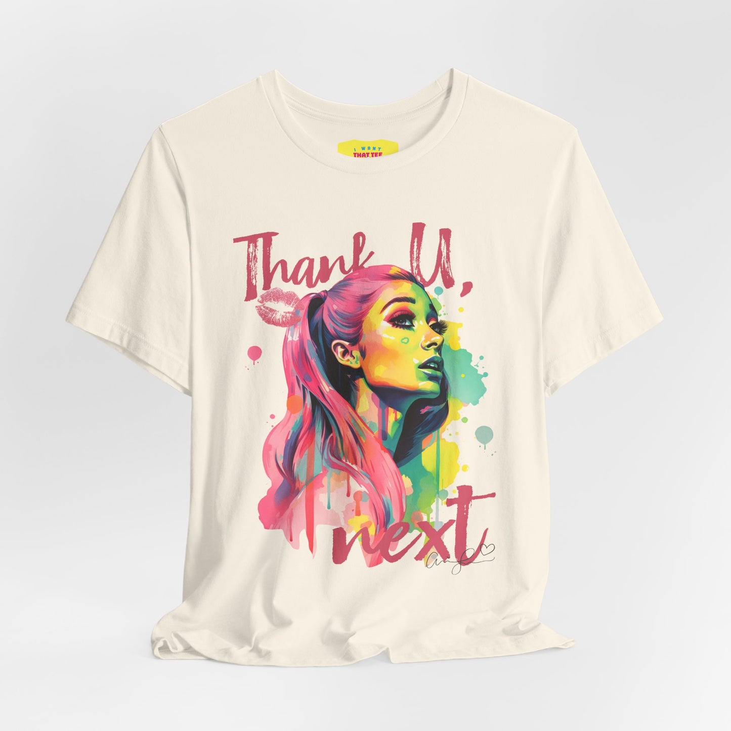 ARlANA GRANDE - THANK U, NEXT (Unisex Jersey Short Sleeve Tee)