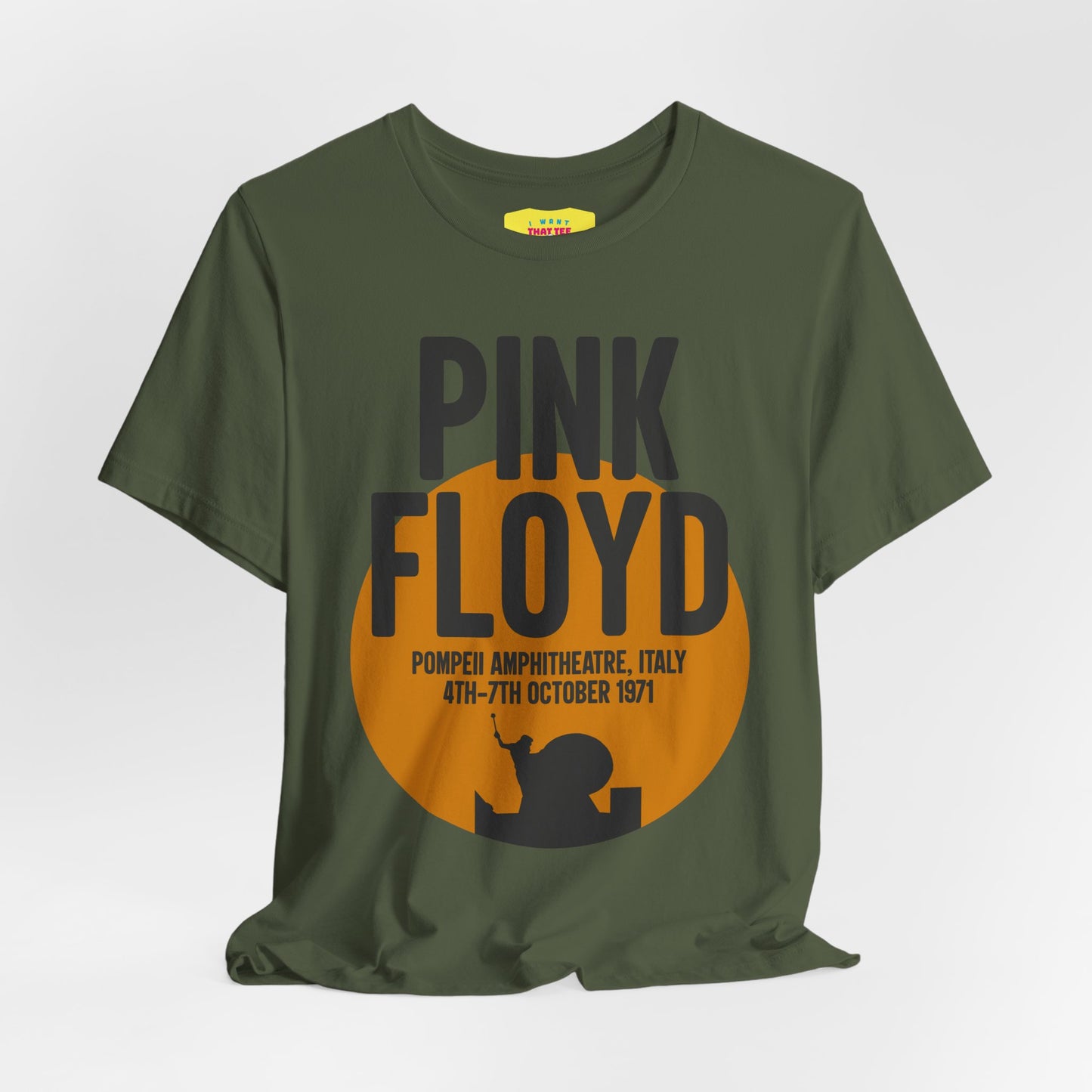 PINK FLOYD LIVE AT POMPEII (Unisex Jersey Short Sleeve Tee)