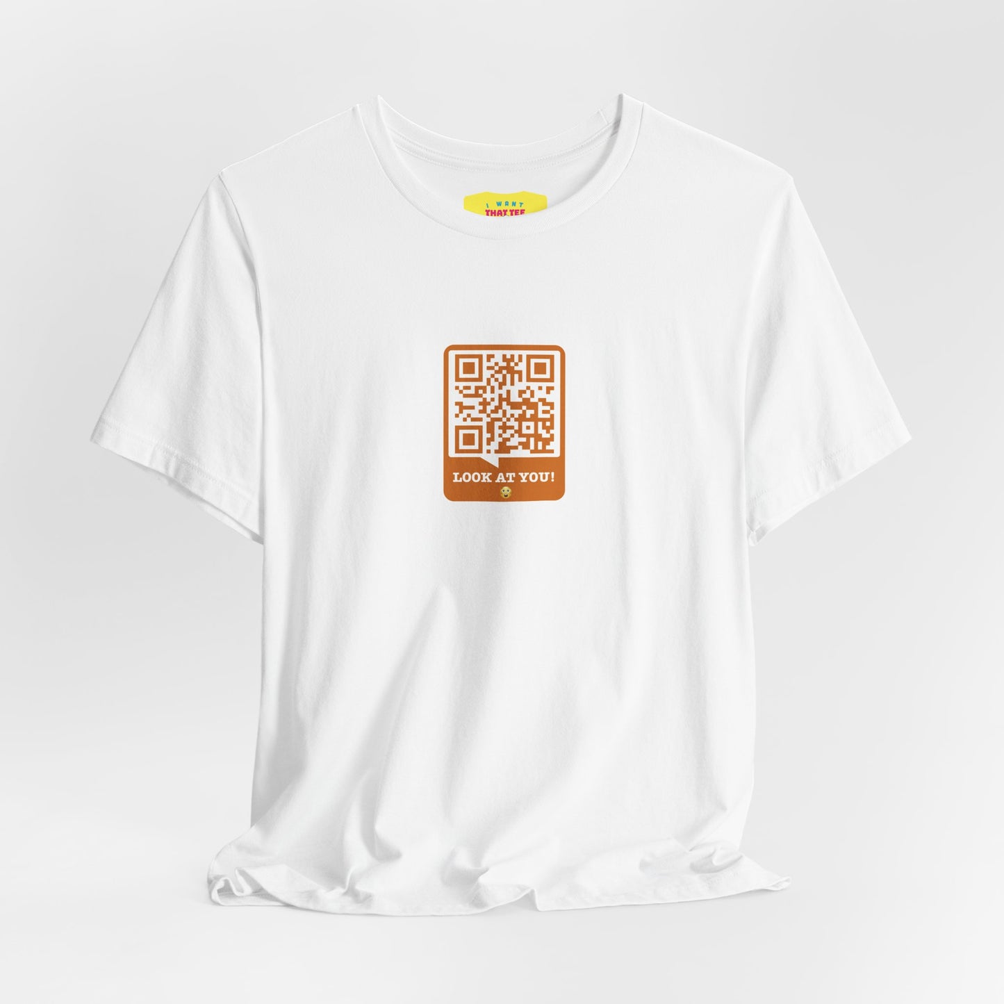 LOOK AT YOU! - PORN QR JOKE (Unisex Softstyle T-Shirt)