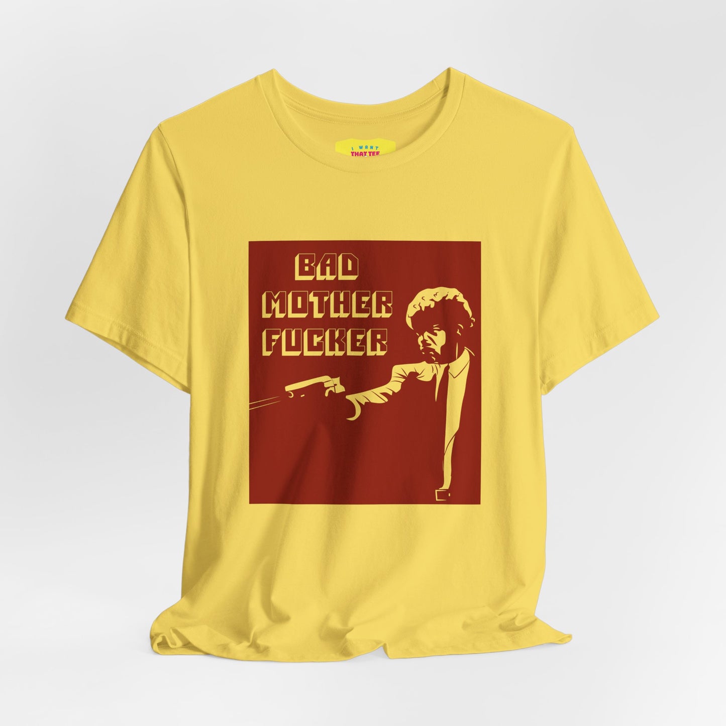 BAD MOTHER FUCKER - PULP FICTION (Unisex Softstyle T-Shirt)