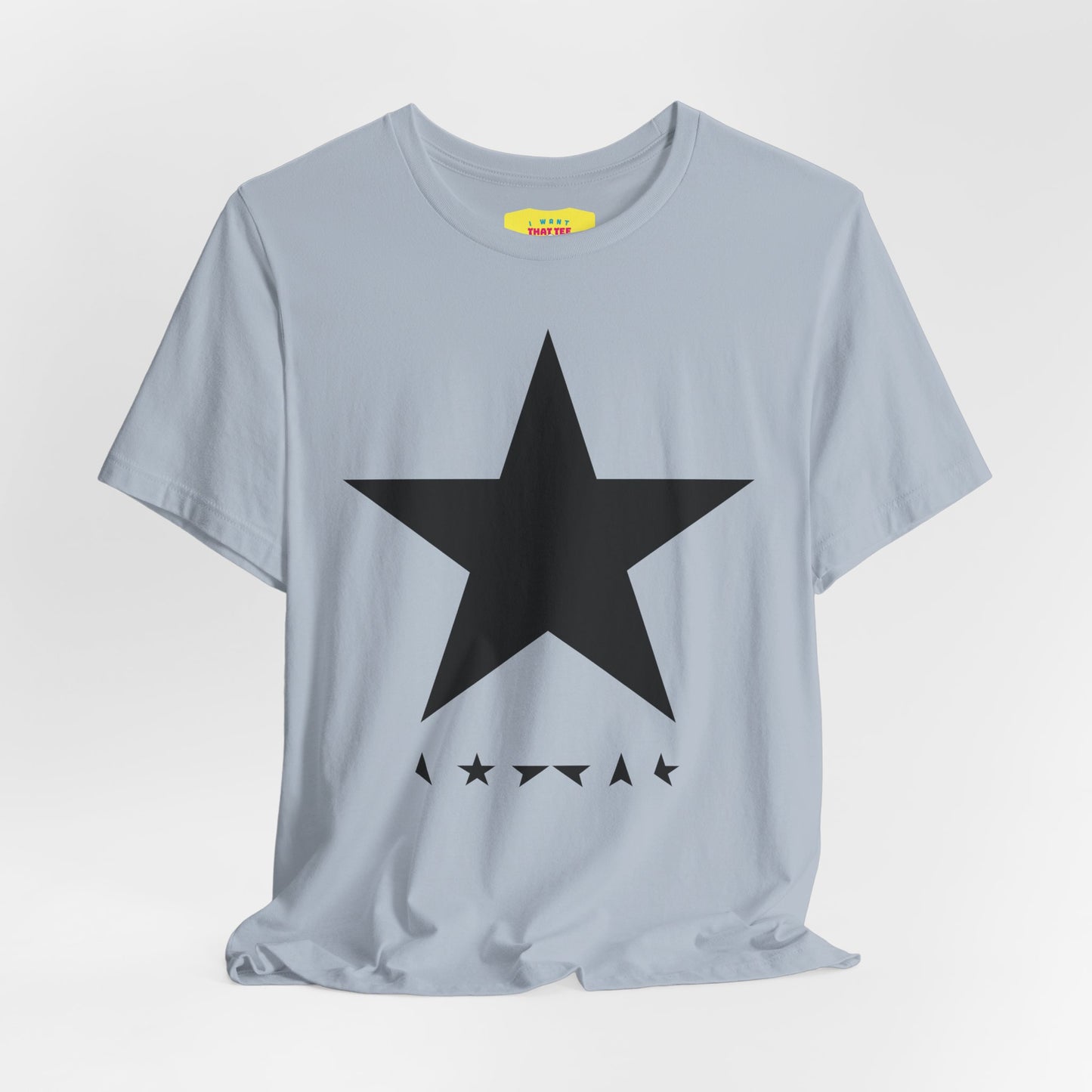 BLACKSTAR ALPHABET - DAVID BOWIE (Unisex Jersey Short Sleeve Tee)