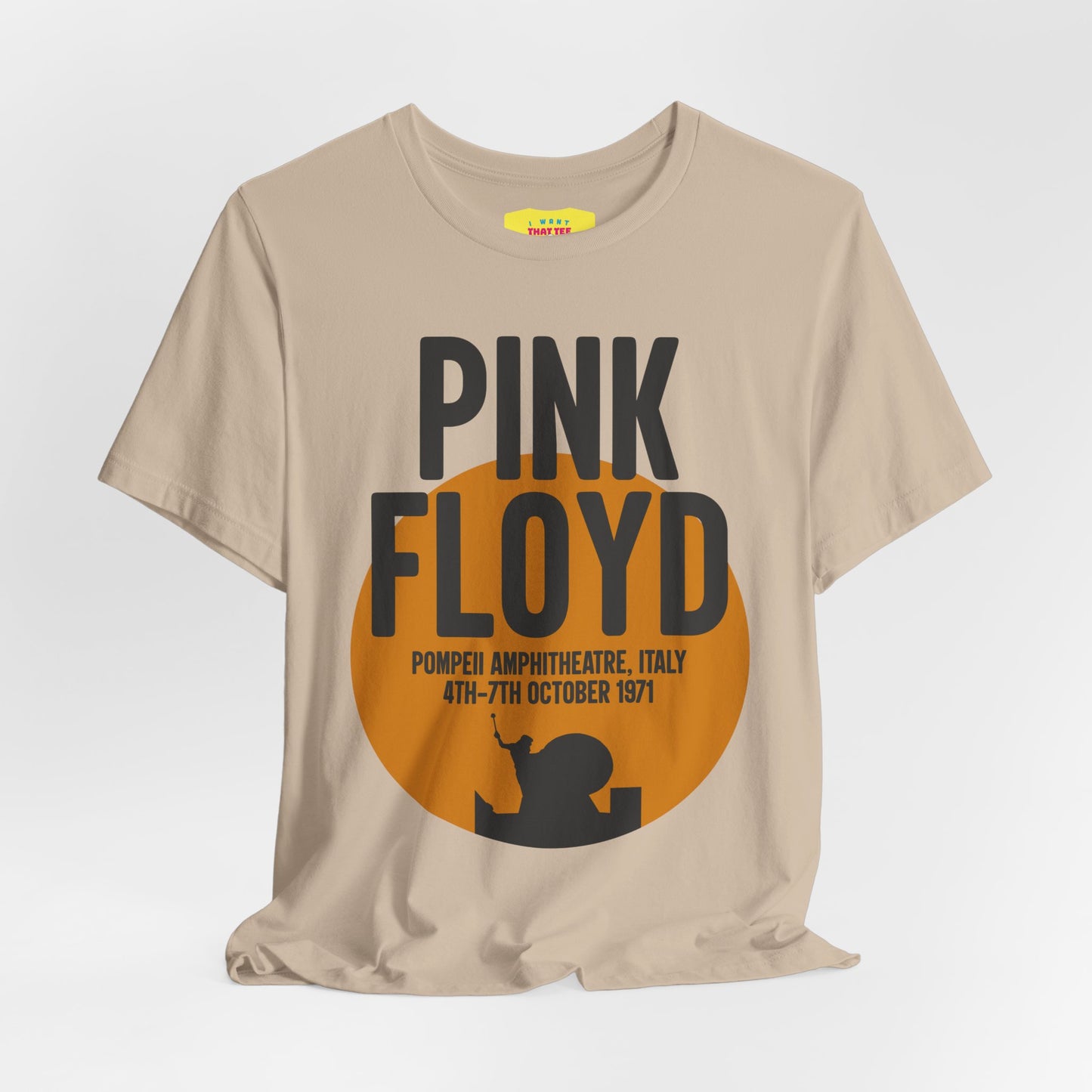 PINK FLOYD LIVE AT POMPEII (Unisex Jersey Short Sleeve Tee)