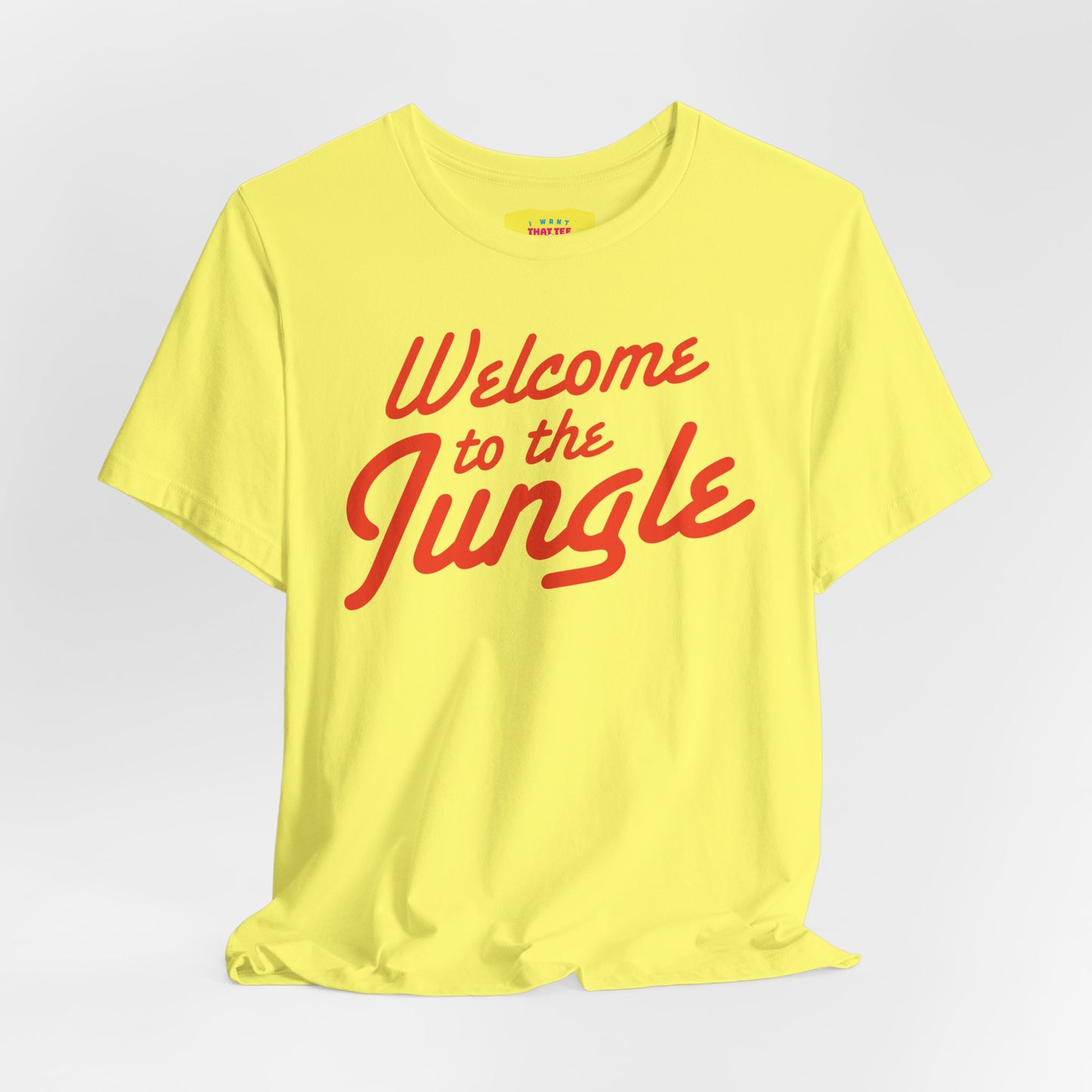 WELC0ME TO THE JUNGLE - GUNS N R0SES (Unisex Jersey Short Sleeve Tee)