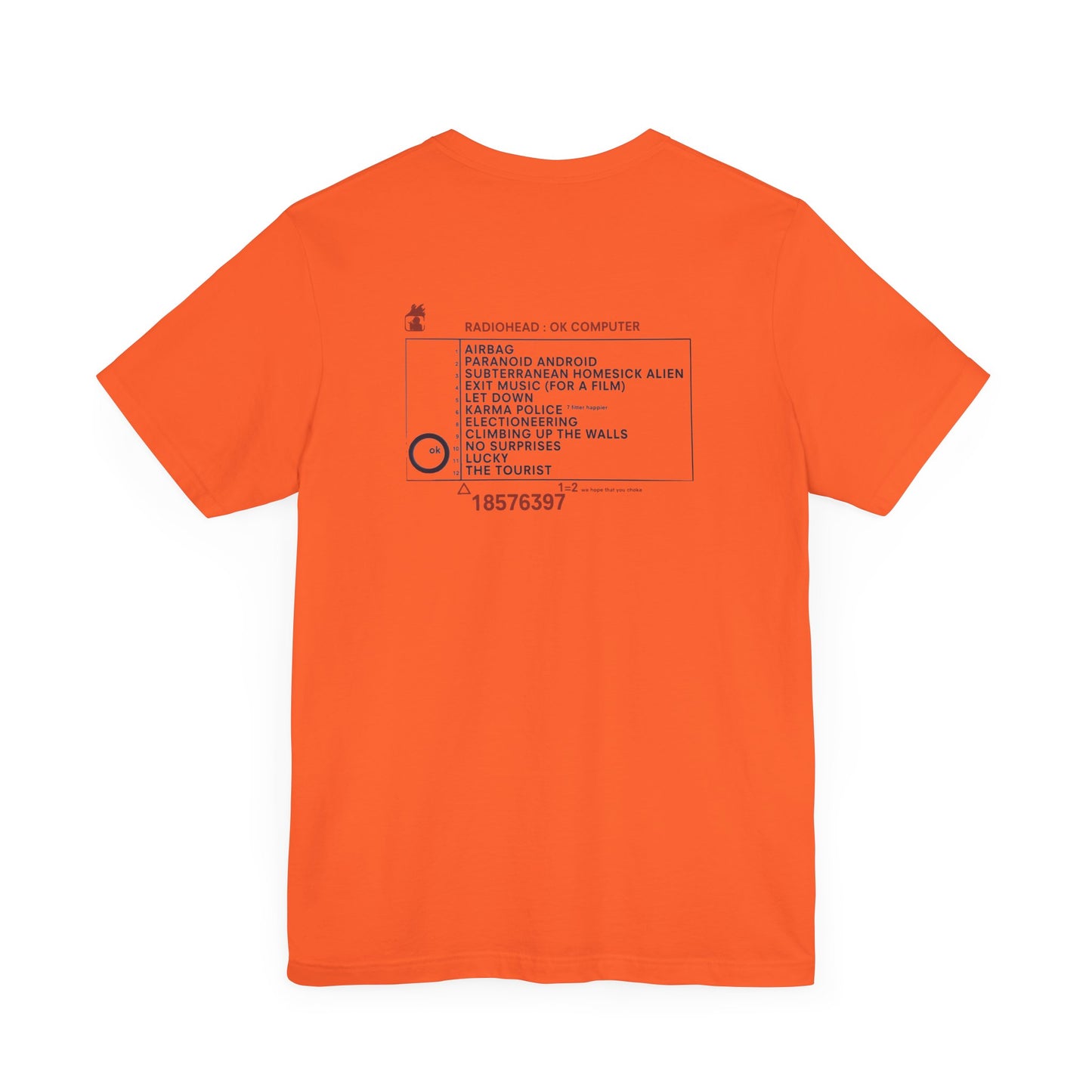 OK COMPUTER - RADIOHEAD (Unisex Jersey Short Sleeve Tee)