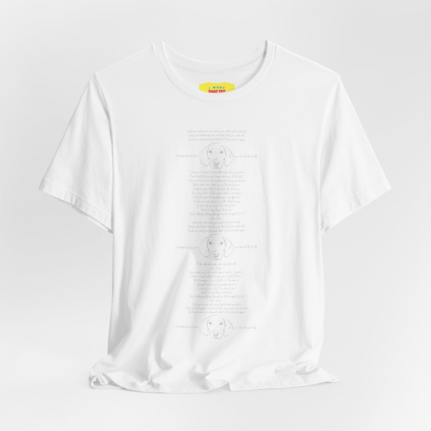 ABCDEFU - GAYLE LYRIC (Unisex Jersey Short Sleeve Tee)