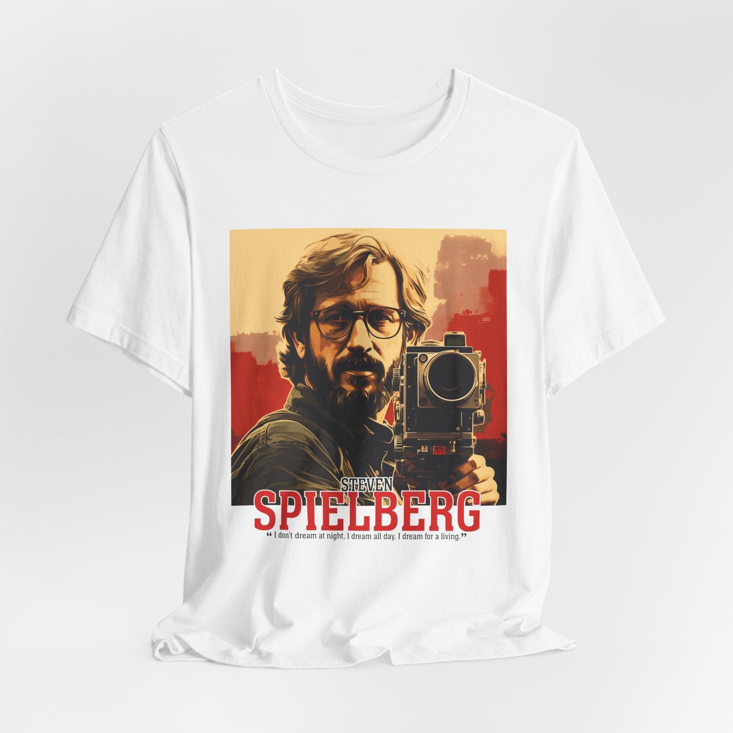 STEVEN SPIELBERG QUOTE (Unisex Softstyle T-Shirt)