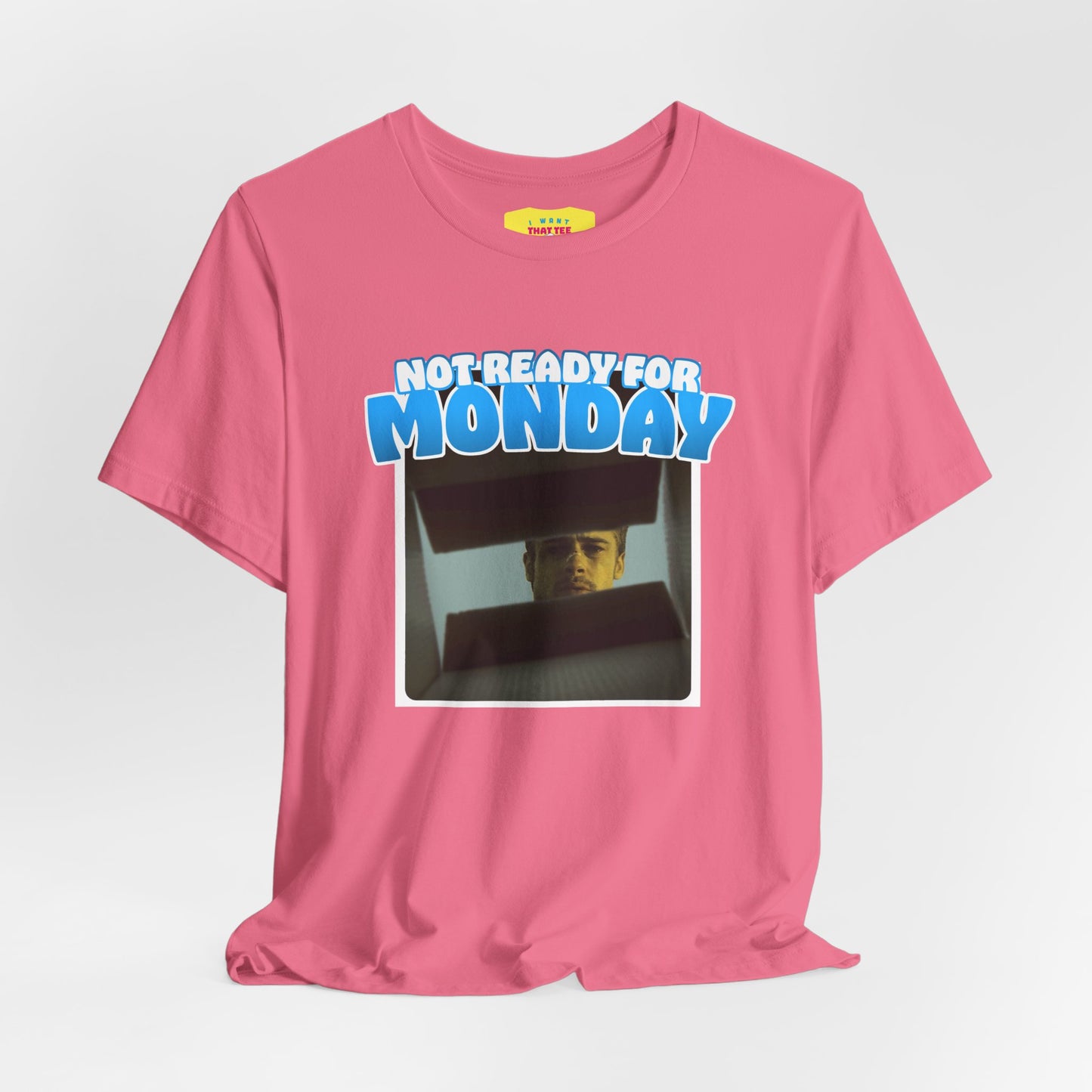 NOT READY FOR MONDAY - SE7EN JOKE (Unisex Softstyle T-Shirt)