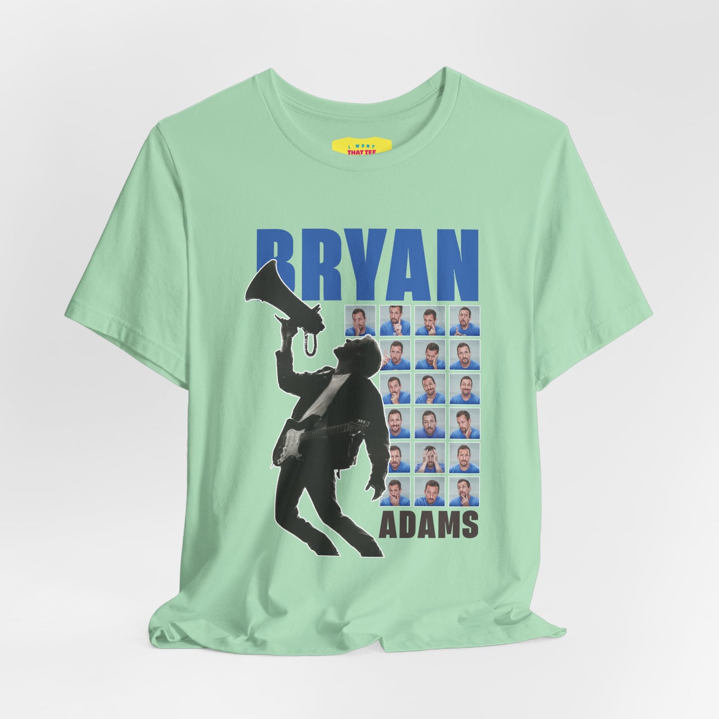 BRYAN ADAMS - ADAM SANDLER JOKE (Unisex Jersey Short Sleeve Tee)