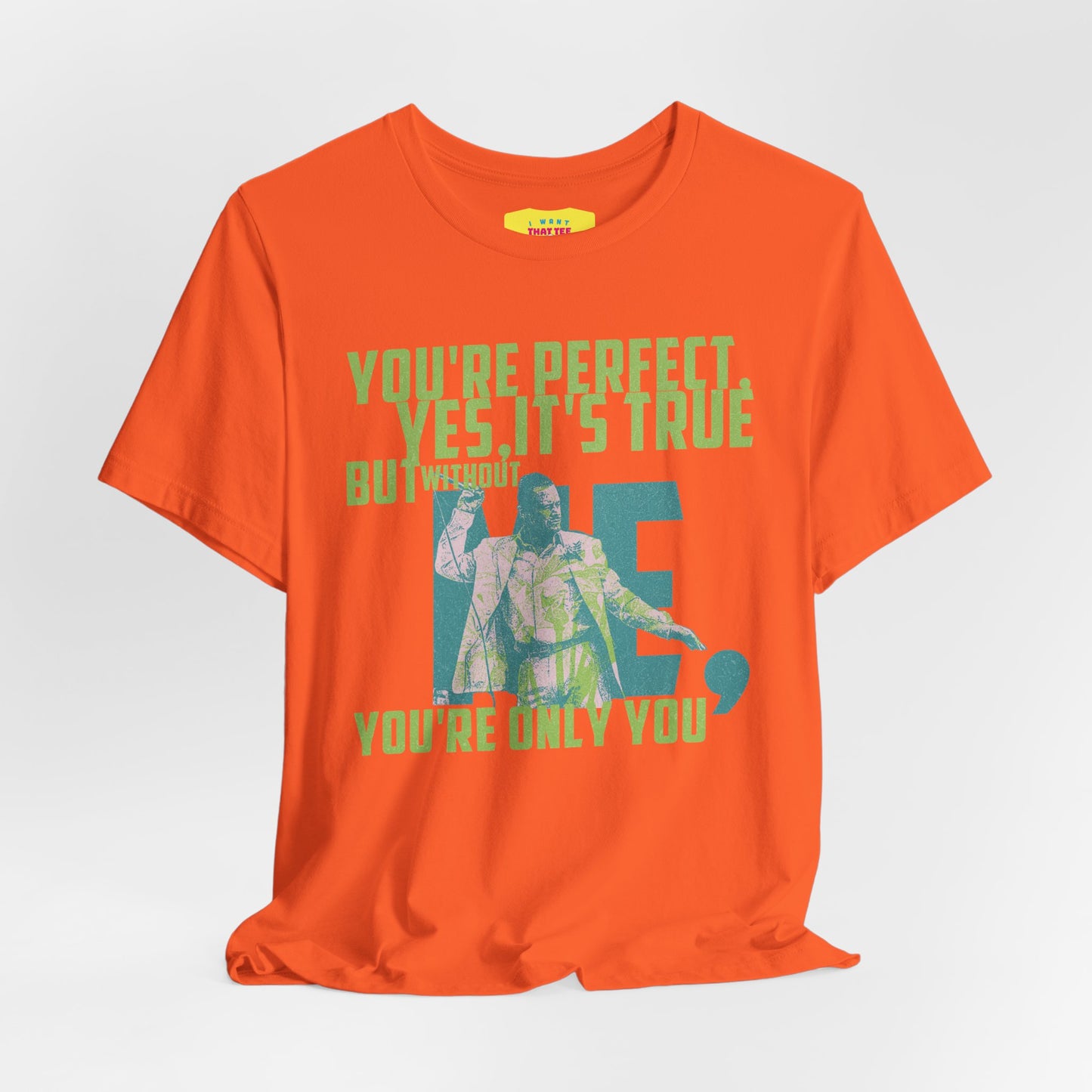 YOU'RE PERFECT, YES IT'S TRUE - FAITH NO MORE (Unisex Jersey Short Sleeve Tee)