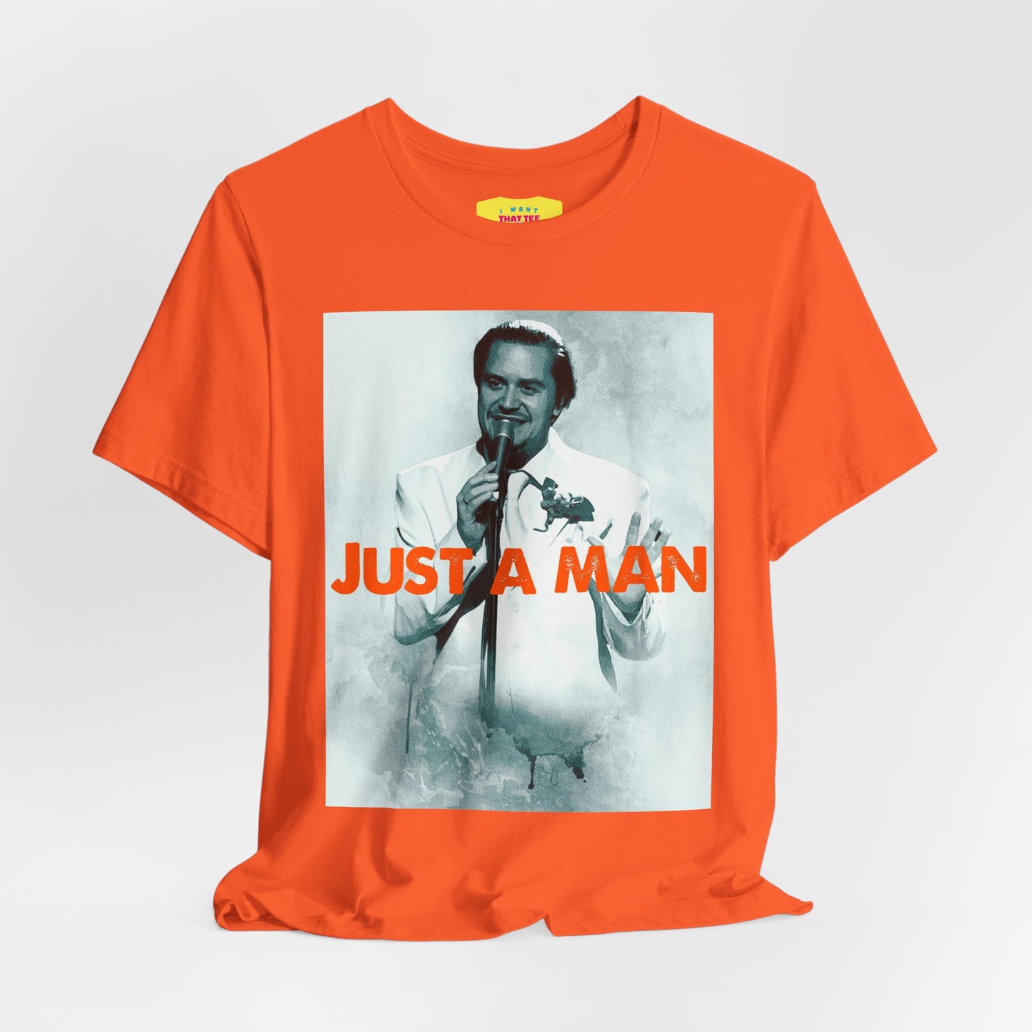 JUST A MAN - MIKE PATTON/FAITH NO MORE (Unisex Jersey Short Sleeve Tee)