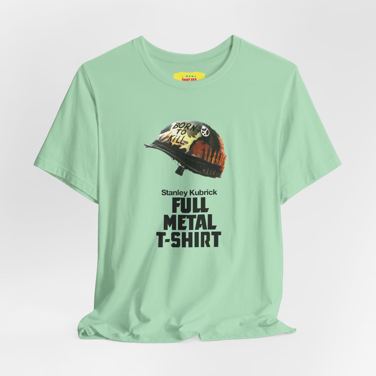 FULL METAL T-SHIRT - STANLEY KUBRICK'S MOVIE JOKE (Unisex Softstyle T-Shirt)