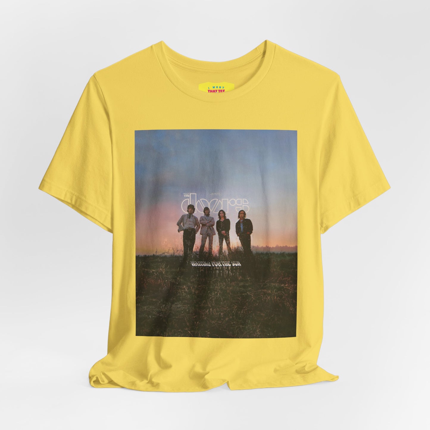 WAITING FOR THE SUN - THE DOORS (Unisex Jersey Short Sleeve Tee)