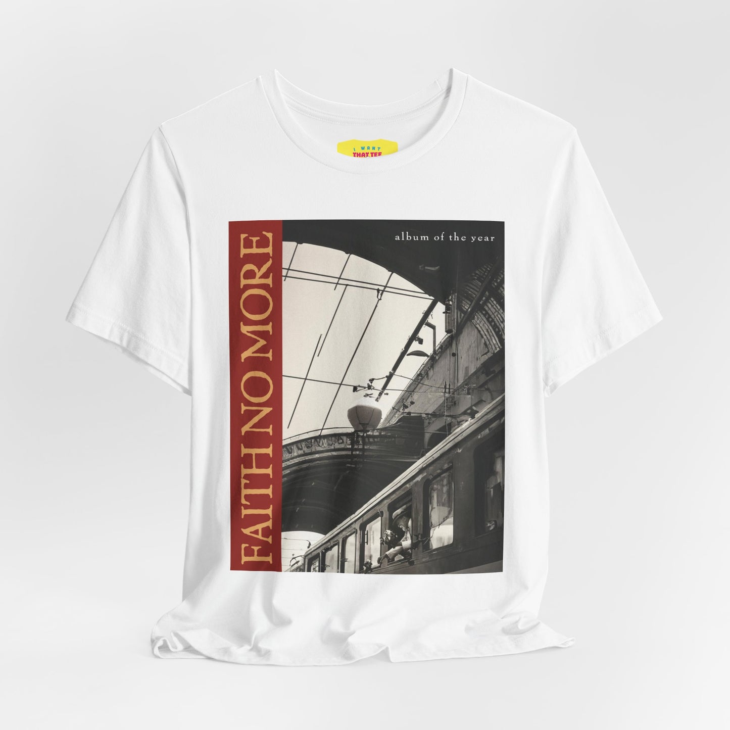 FAITH NO MORE - ALBUM OF THE YEAR (Unisex Jersey Short Sleeve Tee)