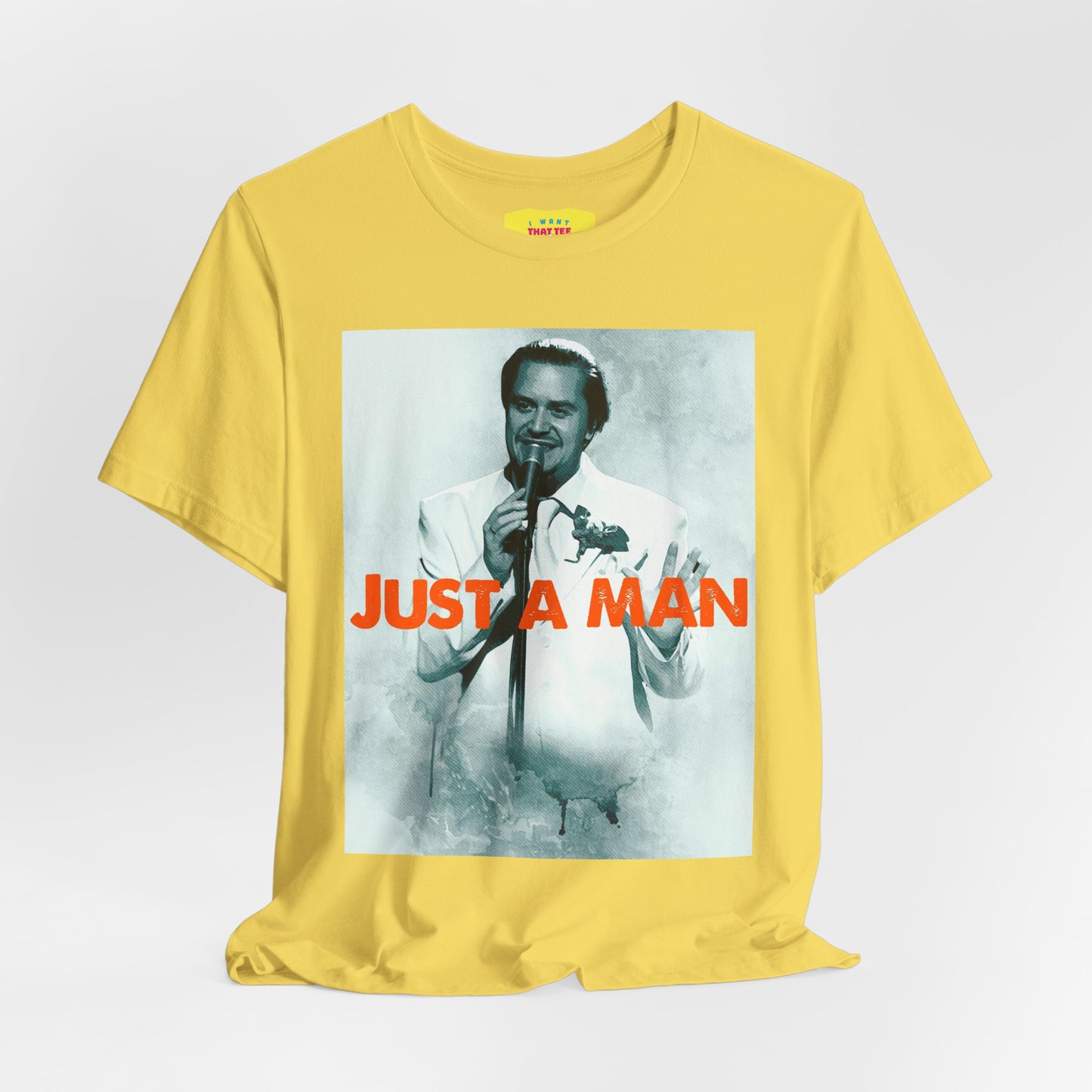 JUST A MAN - MIKE PATTON/FAITH NO MORE (Unisex Jersey Short Sleeve Tee)