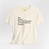 LIFE INSTRUCTIONS - SIX DEGREES OF KEVIN BACON (Unisex Softstyle T-Shirt)