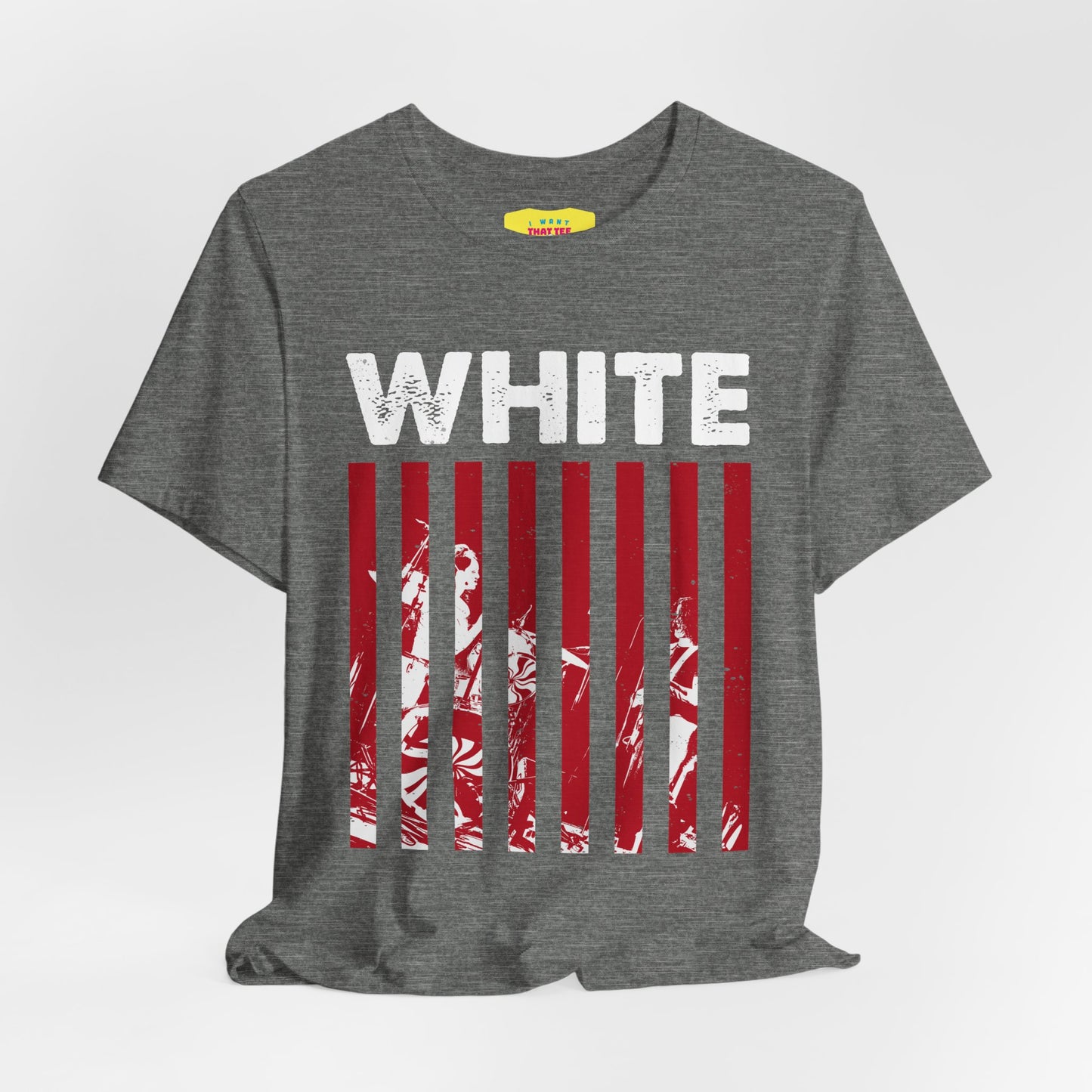 WHITE STRIPES (Unisex Jersey Short Sleeve Tee)