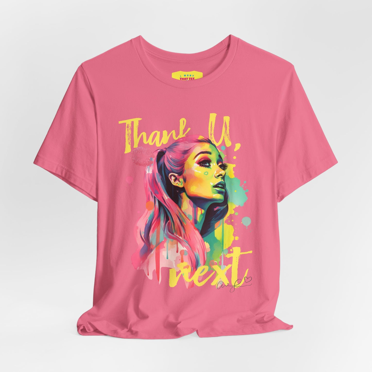 ARlANA GRANDE - THANK U, NEXT (Unisex Jersey Short Sleeve Tee)