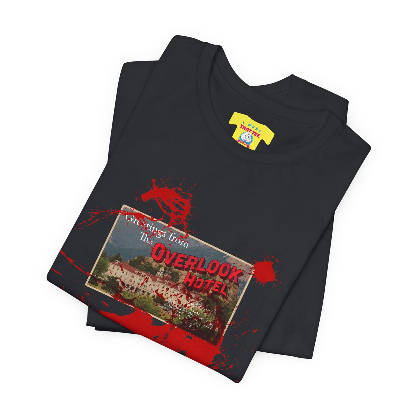 WELCOME TO OVERLOOK HOTEL - THE SHINNING (Unisex Softstyle T-Shirt)